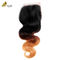 Prix d'usine Couleur Ombre 1b/4/27 cheveux brésiliens vierges Body Wave Bundles avec fermeture
