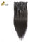 Remy 24 pouces clip dans les extensions de cheveux 100% vierge en vrac OEM