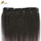 Yaki Kinky Malaisie Tissue cheveux sans couture clip dans les extensions 7pcs
