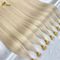 18 pouces nano-anneau extensions de cheveux humains kératine U-tip personnalisé
