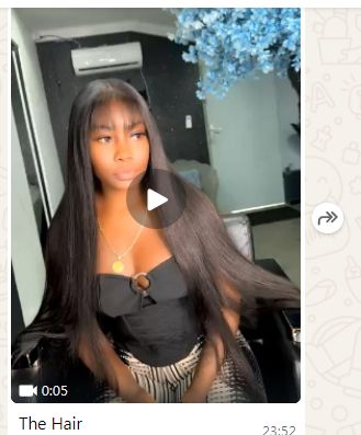 Dernière affaire concernant L'effet de nos paquets de cheveux après les avoir portés