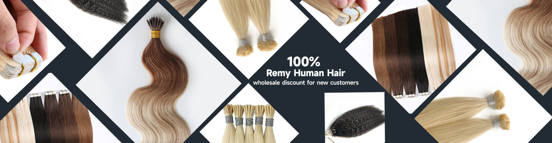 qualité Des bandes de cheveux humains vierges usine
