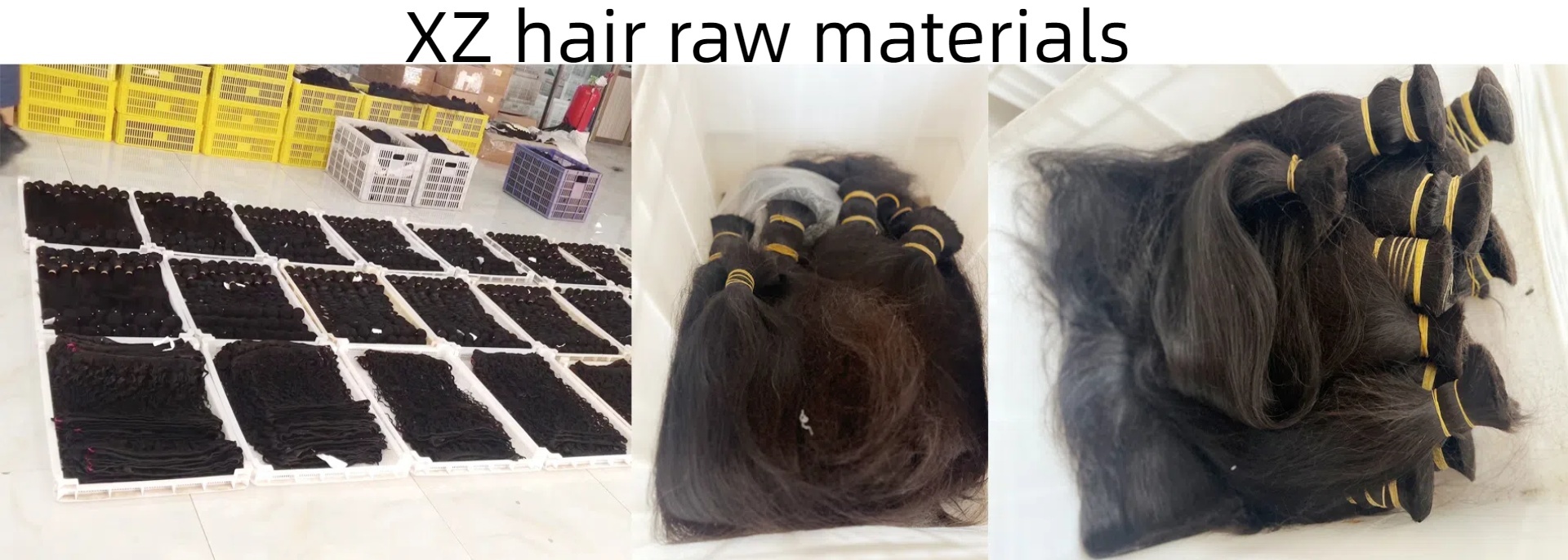 qualité Des bandes de cheveux humains vierges usine