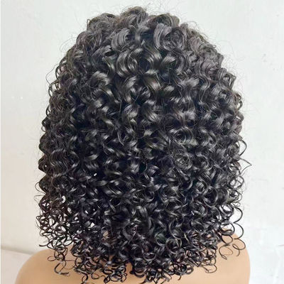 Gros 13X6 13X4 HD Boucle brésilienne transparente dentelle humaine perruque de cheveux avant