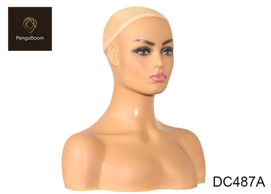 Shopwindow Plus Size African American Mannequin Head For Hat Display