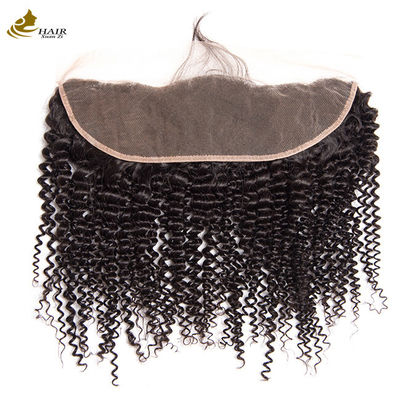 Fermeture frontale de dentelle de cheveux humains 13x4 HD