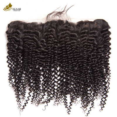 Fermeture frontale de dentelle de cheveux humains 13x4 HD