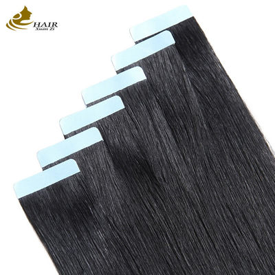 La bande noire invisible dans les extensions de cheveux à une face 100g extensions de cheveux humains vierges
