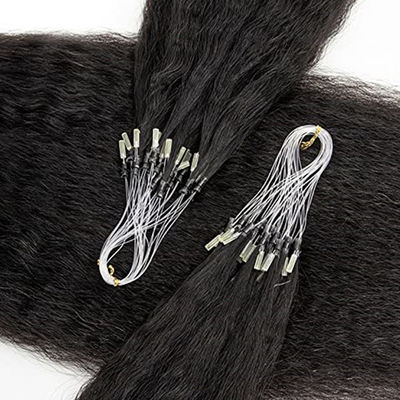 Extenssions de cheveux humains nano directement pré-liées