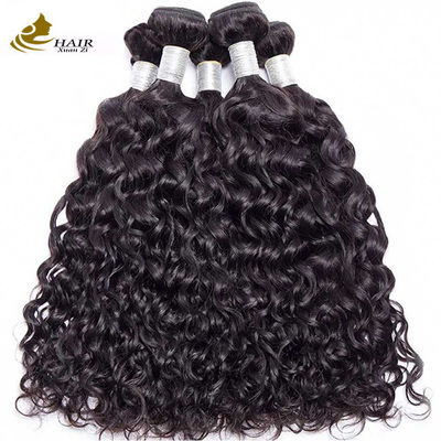 OEM Brésilien Non traité Boucles de cheveux vierges de couleur noire