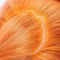 Orange réaliste cheveux humains Perruques Full Lace 27 miel blonde 180% Densité