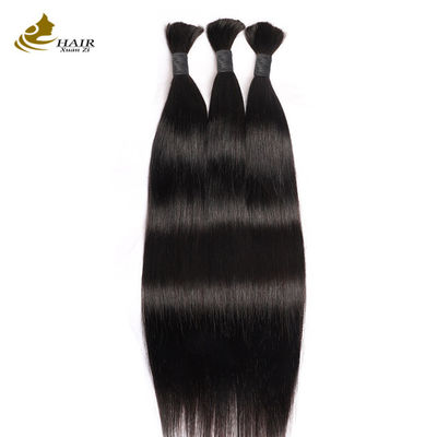 Vente en gros de cheveux brésiliens/malaisiens/indiens/pérouviens à la tresse 100% vierges en vrac