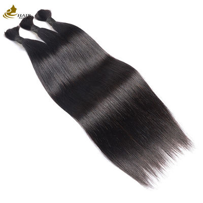 Vente en gros de cheveux brésiliens/malaisiens/indiens/pérouviens à la tresse 100% vierges en vrac