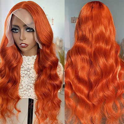 Cheveux humains en dentelle Perruque frontale 13*4 4*4 Cuticule naturelle droite Cheveux alignés Perruque en dentelle complète