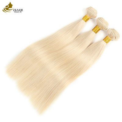 Une cuticule vierge de haute qualité alignée 613# Blonde Remy Human Hair Bundles