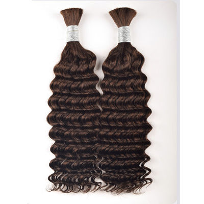 Haute qualité Cheveux humains de couleurs variées en vrac 100% Extension de cheveux humains