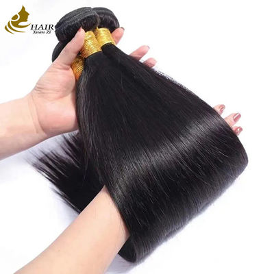 Grade 12A Brésilien indien 100% Remy vierge en brut Extension de cheveux humains Noir naturel
