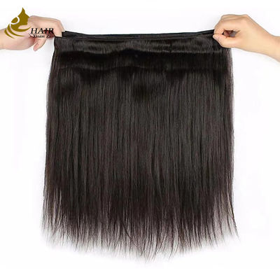 Grade 12A Brésilien indien 100% Remy vierge en brut Extension de cheveux humains Noir naturel