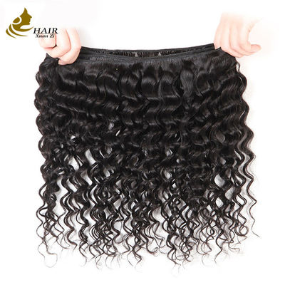 Vente en gros de cheveux en boucle de Pixie tissage naturel de cheveux noirs indiens Remy