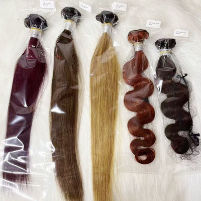 Brésiliens non transformés, en gros, à l'état hétéro Ombre, extensions de cheveux humains
