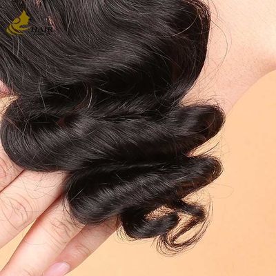 Coupe de cheveux humains vierges alignés sur la cuticule