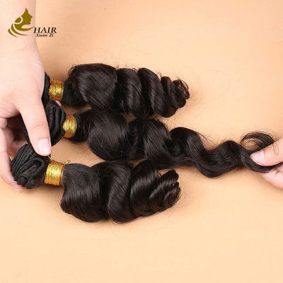 Coupe de cheveux humains vierges alignés sur la cuticule