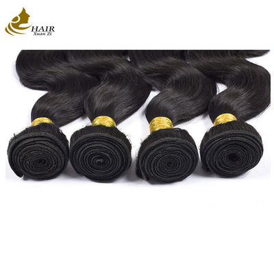 Choix indien Brésilien Remy Boucles de cheveux humains en noir naturel