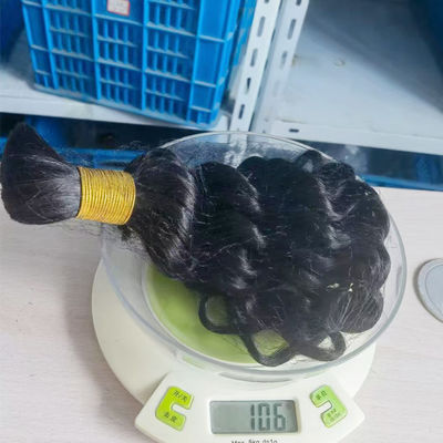En gros Extrait de cheveux vierges brésiliens raides en vrac