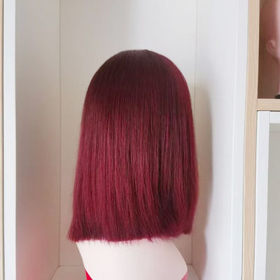 Mode Cheveux humains Bob Perruques Cheveux brésiliens dentelle Perruques avant