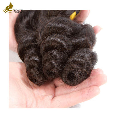 Non transformé 100% humain naturel brésilien vierge boucle de cheveux vague lâche