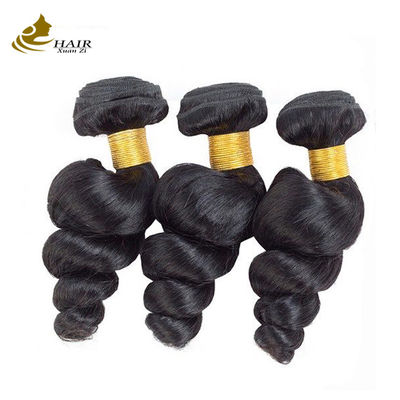 Non transformé 100% humain naturel brésilien vierge boucle de cheveux vague lâche