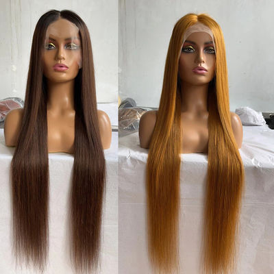100% de cheveux humains péruviens vierges Wave d'eau de dentelle Perruques avant