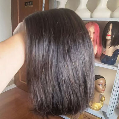 Mode Cheveux humains Bob Perruques Cheveux brésiliens dentelle Perruques avant