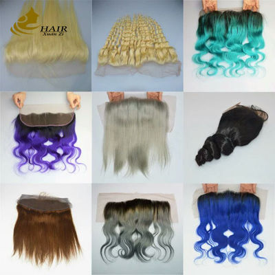 Cheap Chinese Virgin Human Hair 4X4 13*4 Fermeture en dentelle