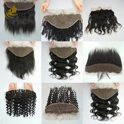 Cheap Chinese Virgin Human Hair 4X4 13*4 Fermeture en dentelle