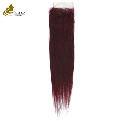 Mode Troisième Partie 4X4 Droite 10-18 pouces Fermeture en dentelle transparente Cheveux humains Toupees usine Prix de gros en stock