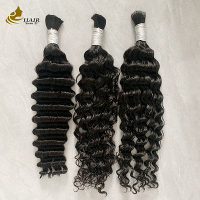 Pour les cheveux à tresses humaines 100% virgin naturel européen