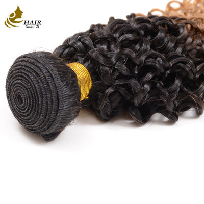 100% de cheveux brésiliens non transformés 1b/27# Couleur en gros