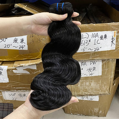 100% de cheveux brésiliens non transformés en gros de cheveux humains vierges