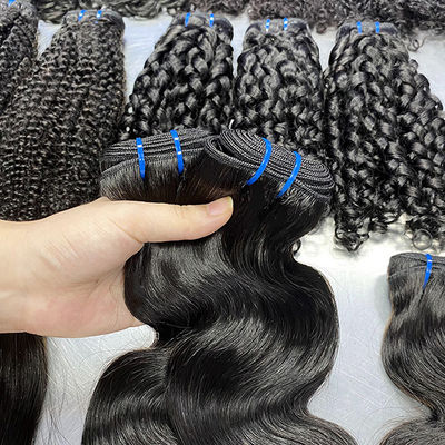 100% de cheveux brésiliens non transformés en gros de cheveux humains vierges
