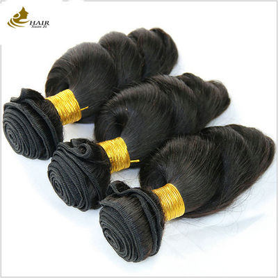 100% cheveux vierges humains Rémy double dessinée extensions de cheveux brésiliens cheveux humains tissus