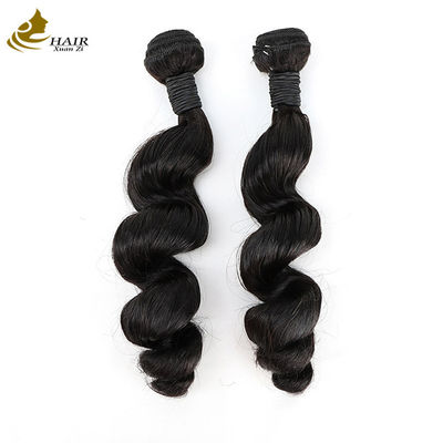 Cheveux vierges en faisceau de tissus Cheveux humains bruts en faisceau de vagues profondes