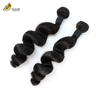 Cheveux vierges en faisceau de tissus Cheveux humains bruts en faisceau de vagues profondes