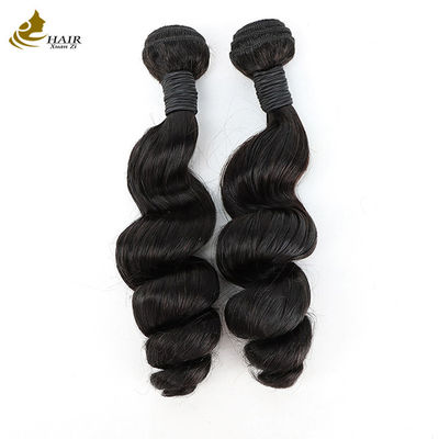 Cheveux vierges en faisceau de tissus Cheveux humains bruts en faisceau de vagues profondes
