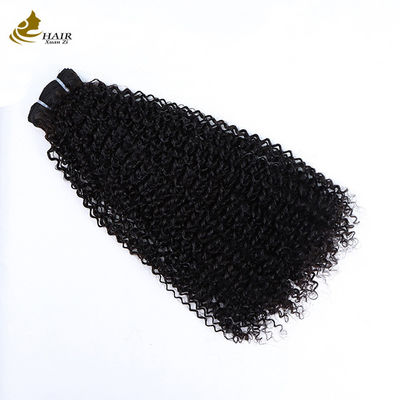 Cuticule d'usine alignée Viêt-Nam cru 100% vierge Double dessiné Afro Boucle de cheveux humains bouclés