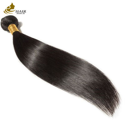 Pas de perte de cheveux humains vierges cheveux lisses machine de tissage double tissage