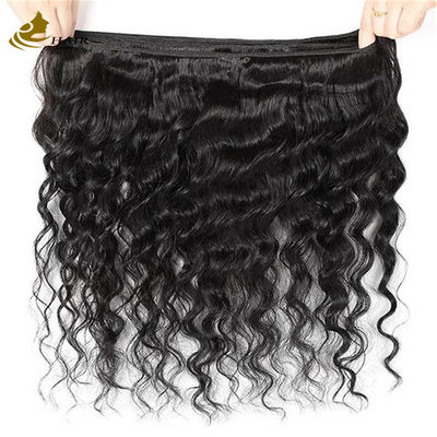 Gradient sans enchevêtrement, ondes profondes, boucles de cheveux humains vierges