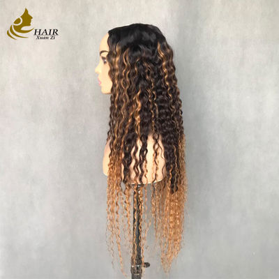 Partie U/V Perruque Cheveux humains avec pinces Super pratique