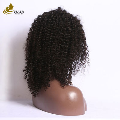 Vêtements à l'avant en laine de cheveux humains Perruque droite 100% vierge péruvienne