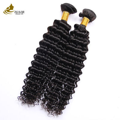 Des boucles de cheveux humains péruviennes non transformées